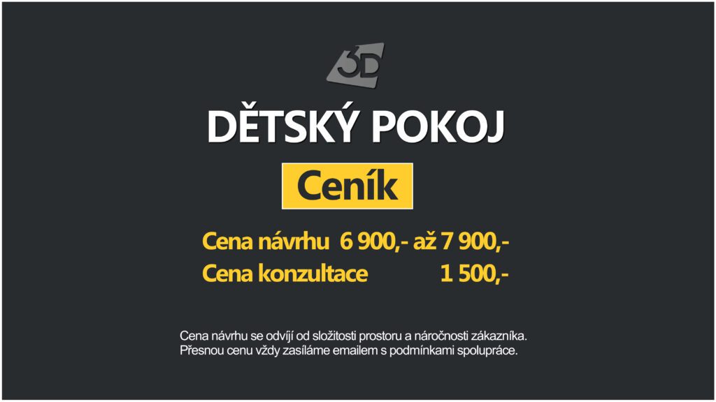 Ceník služeb architektů / designérů